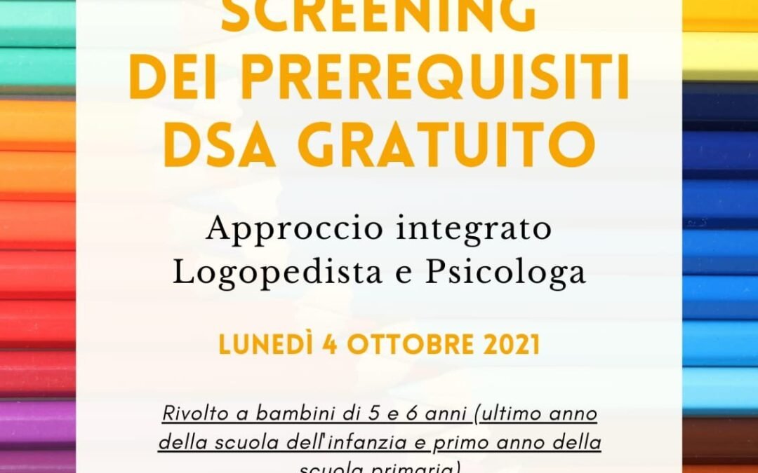 Settimana nazionale 2021 per la dislessia