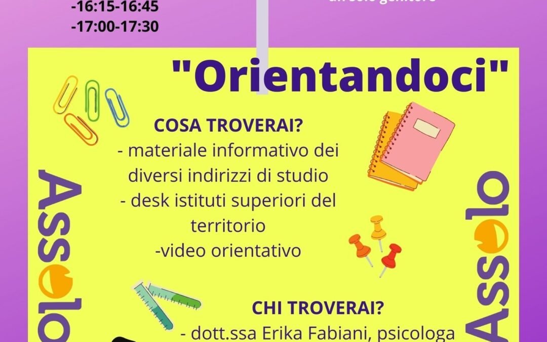ORIENTANDO alla scelta della scuola superiore