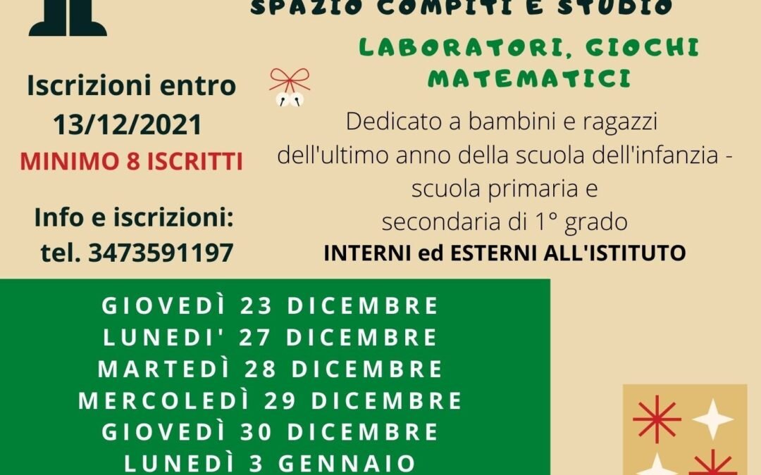 IT’S WINTER TIME! presso IC Darfo 1