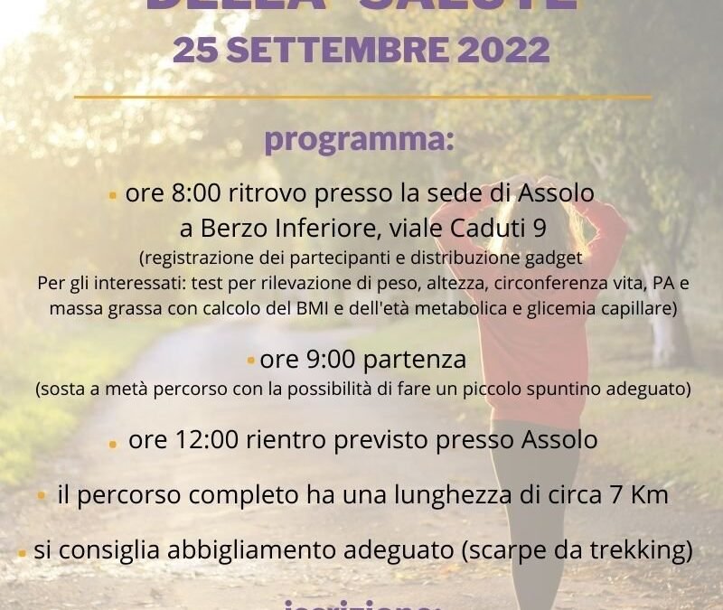 CAMMINATA DELLA SALUTE