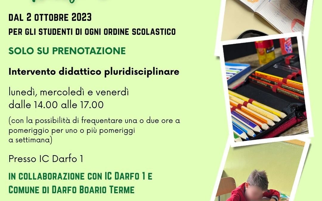I DOPOSCUOLA DI ASSOLO 2023/2024 – Darfo 1