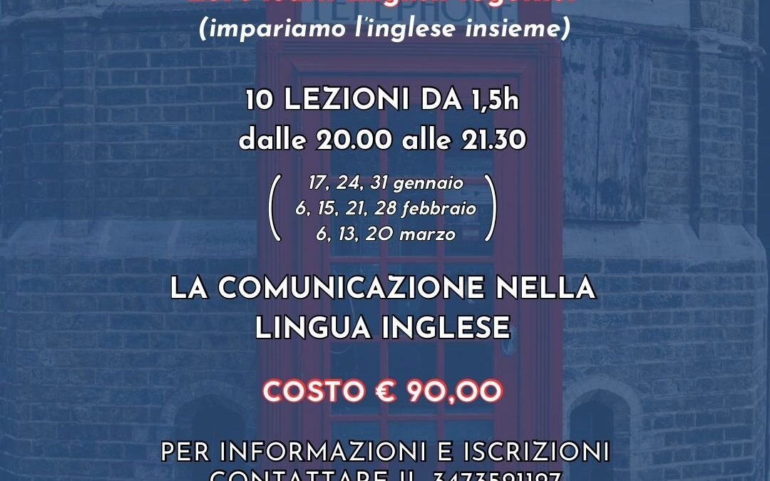 Corso base di LINGUA INGLESE