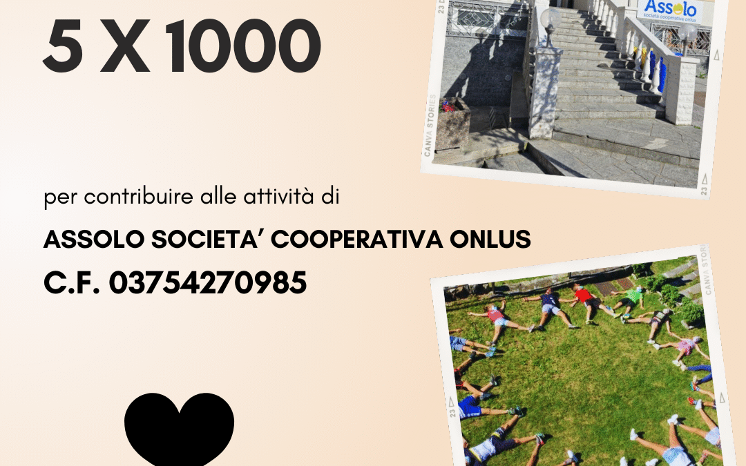 5XMILLE modi di sostenere ASSOLO