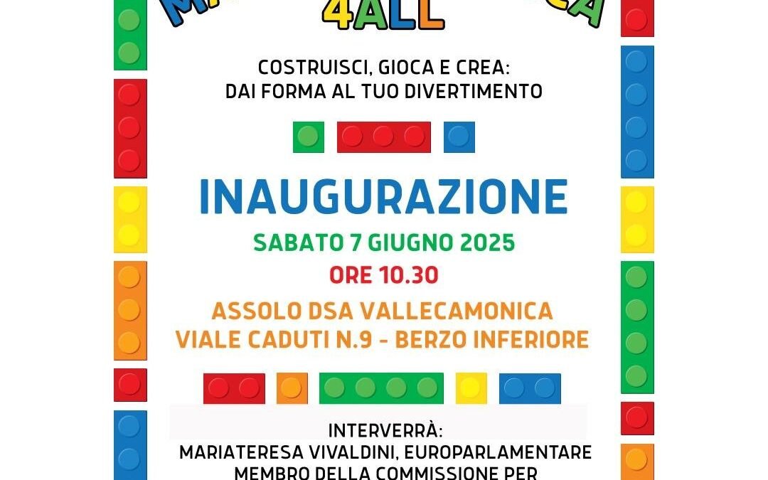 Inaugurazione MATTONCINOTECA4ALL di Berzo Inferiore